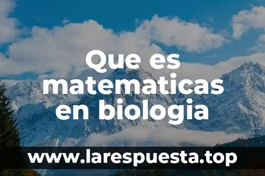 Que es parasitismo en biologia yahoo 3 Que es matematicas en biologia