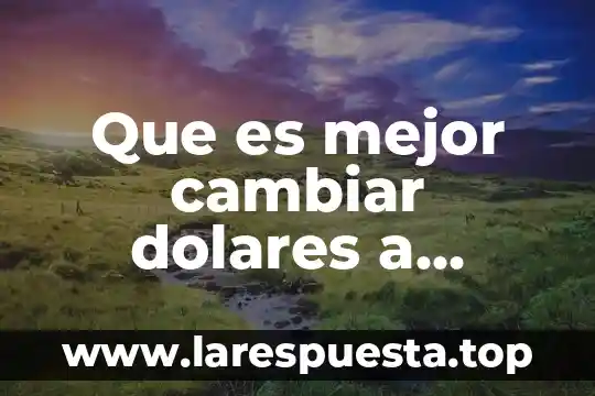 Qué es el sistema de pesos y contrapesos en México 5 Que es mejor cambiar dolares a quetzales o pesos mexicanos