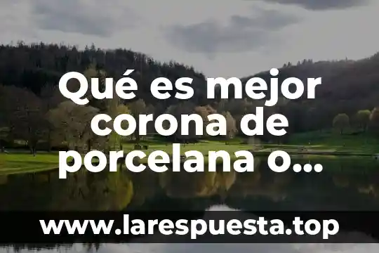 Qué es mejor la beyodecta o el biometrix 6 Qué es mejor corona de porcelana o disilicato de litio