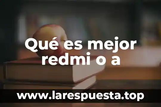 Que es mejor pcm o dolby 4 Qué es mejor redmi o a