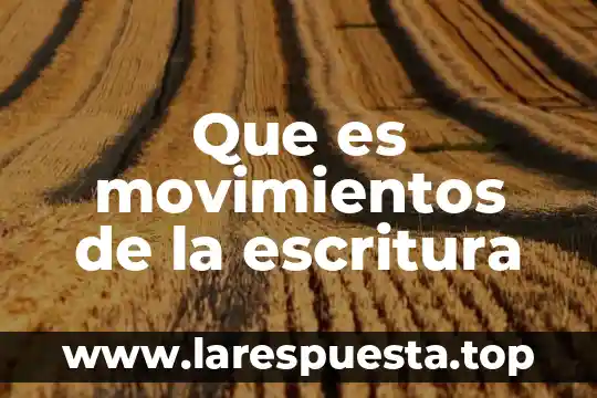 Movimientos contra el gasolinazo que es 4 Que es movimientos de la escritura