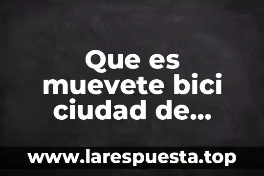Qué es lo que más compran los hoteles en México 3 Que es muevete bici ciudad de mexico