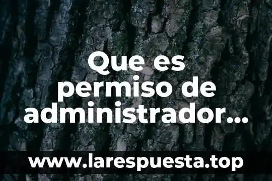Que es un buen administrador de dinero 4 Que es permiso de administrador para autos