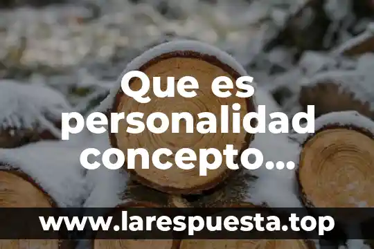 Natación que es significado y concepto 6 Que es personalidad concepto juridico
