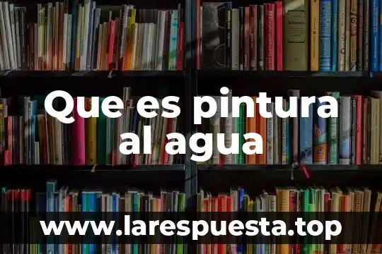 Qué es la pintura dactilar yahoo 8 Que es pintura al agua