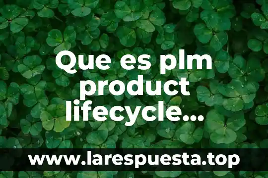 Product increment que es 5 Que es plm product lifecycle management