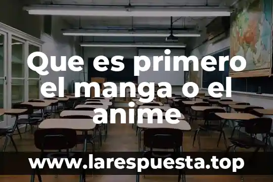 Qué es ser agente de retención y percepción 6 Que es primero el manga o el anime