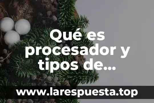 Qué es ser agente de retención y percepción 5 Qué es procesador y tipos de procesador