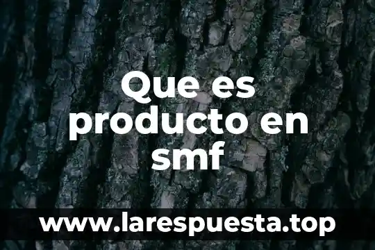 Perfil de diseño de producto que es 6 Que es producto en smf
