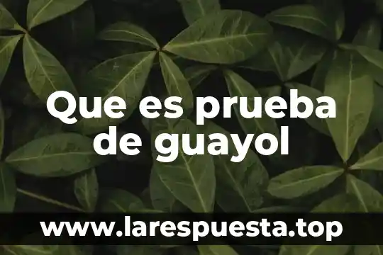Prueba hidrostatica en los extintores que es 7 Que es prueba de guayol