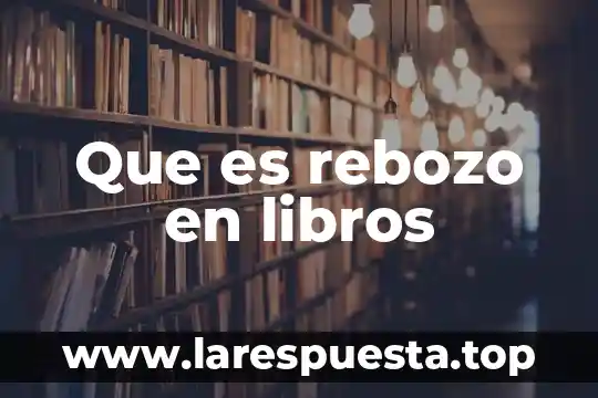 Que es el ecodiseño libros 8 Que es rebozo en libros