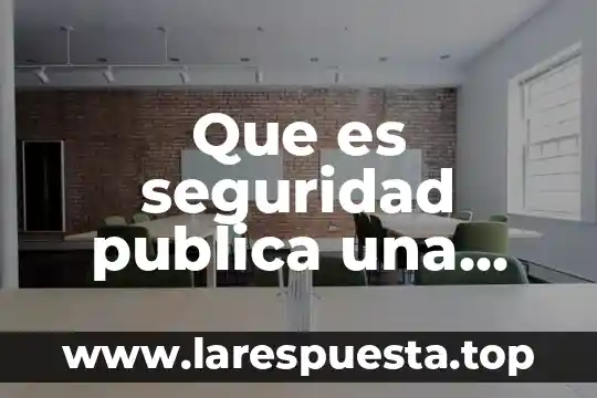 Que es la carrera de administracion de recursos humanos 5 Que es seguridad publica una buena carrera