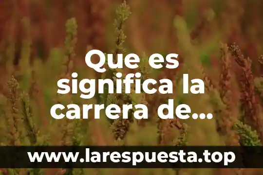 Que es significa la carrera de educacion preescolar