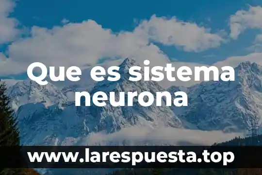 Que es lo que afecta es sistema esquelético 7 Que es sistema neurona
