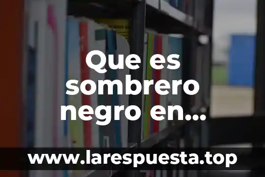 Que es papiro en informatica 6 Que es sombrero negro en informatica