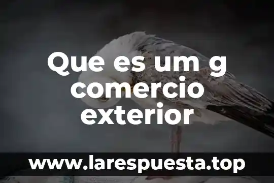 Que es cambio de g termodinamica 8 Que es um g comercio exterior