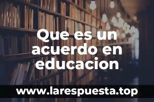 Qué es la educación genética de Maurice Debesse 5 Que es un acuerdo en educacion