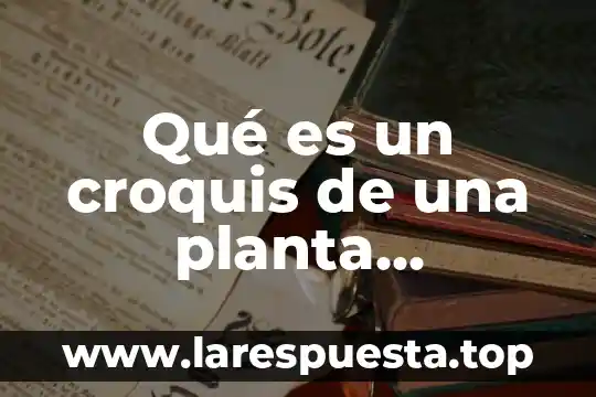 Qué es un croquis de una planta eléctrica