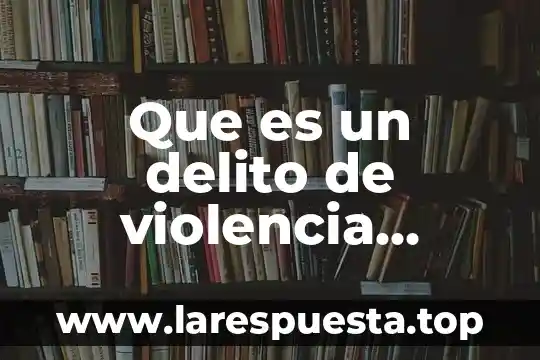 Que es un delito de violencia familiar equiparada