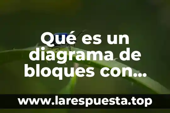 Que es diseño en bloques al azar 5 Qué es un diagrama de bloques con variables