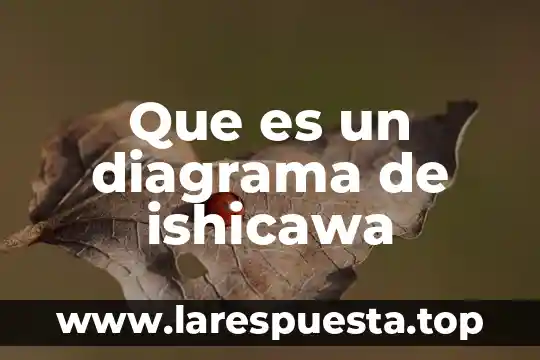 Qué es diagrama de árbol en fracciones 8 Que es un diagrama de ishicawa