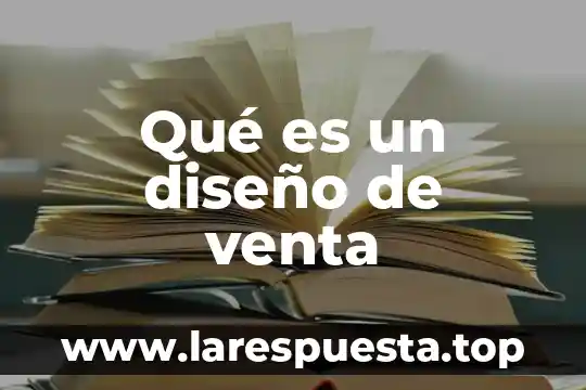 Que es el alias en diseño de experimentos 7 Qué es un diseño de venta