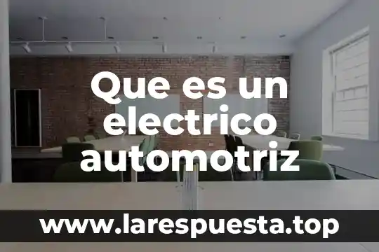 Que es un campo electrico y magnetico 6 Que es un electrico automotriz
