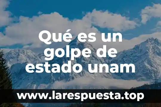 Que es bueno para desinflamar un golpe en la mano 6 Qu茅 es un golpe de estado unam
