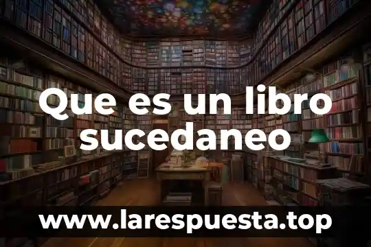 Que es un libro album ilustrado 5 Que es un libro sucedaneo