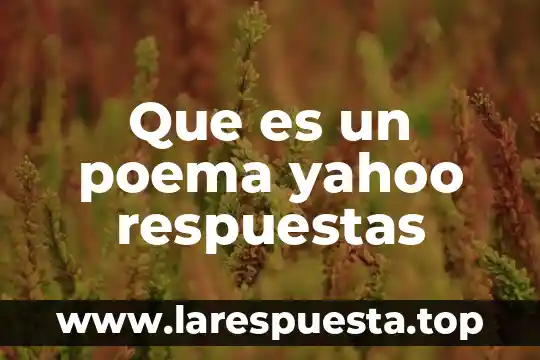 Que es ser un remero en rugby 7 Que es un poema yahoo respuestas