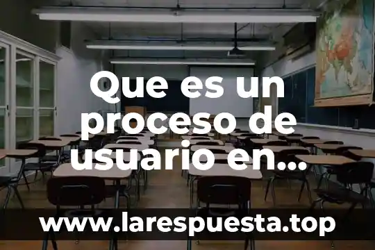 Qué es el núcleo en un sistema operativo 3 Que es un proceso de usuario en sistema operativo