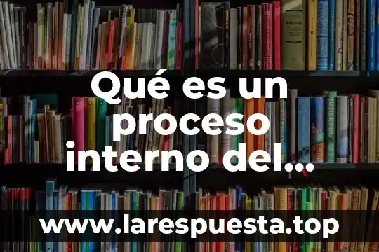 Que es y como funciona la cpu 5 Qué es un proceso interno del CPU