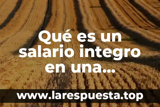 Que es una incapacidad permanente total marca con una palomita 6 Qué es un salario integro en una incapacidad por maternidad