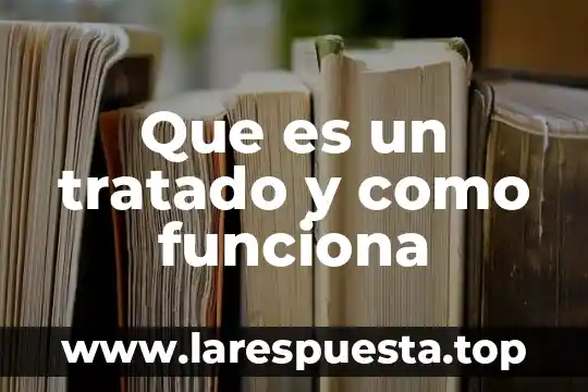 Que es negociacion de precios en un tratado comercial 5 Que es un tratado y como funciona