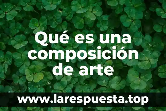 Qué es procesador de latex 3 Qué es una composición de arte