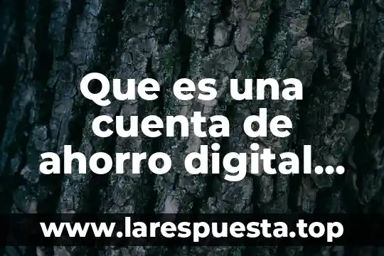 Que es una cuenta de ahorro digital banco de venezuela