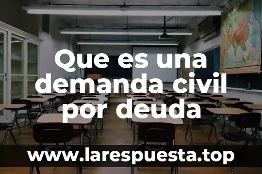 Que es registro civil en villahermosa 8 Que es una demanda civil por deuda