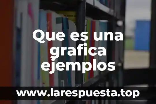 Que es una grafica principal idea 4 Que es una grafica ejemplos