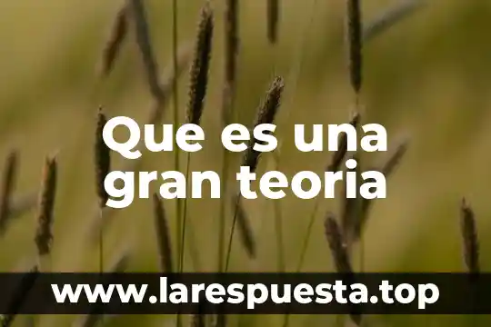 De que es la teoria de paciolo 8 Que es una gran teoria