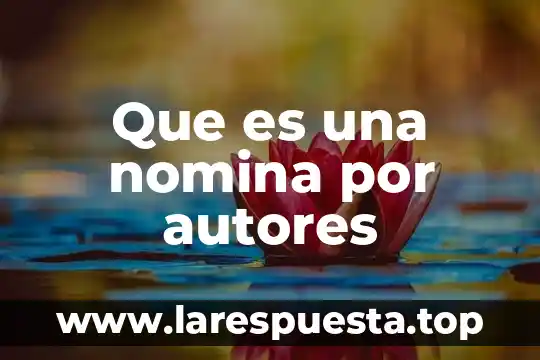 Que es un pictograma en matematicas ejemplos 4 Que es una nomina por autores