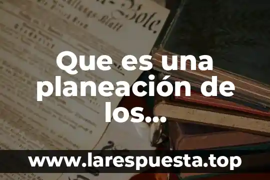 Que es una planeación de los requerimientos de los recursos