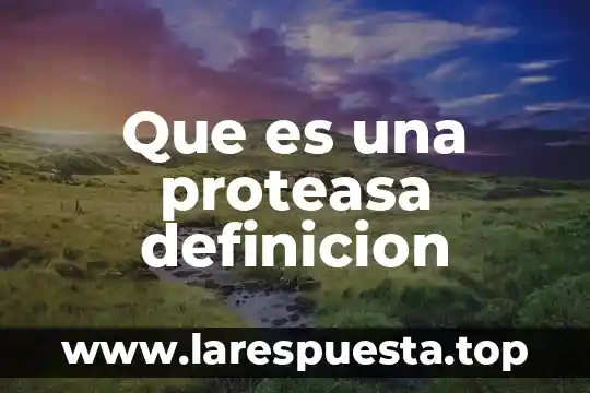 Qué es protecciónista definición 6 Que es una proteasa definicion