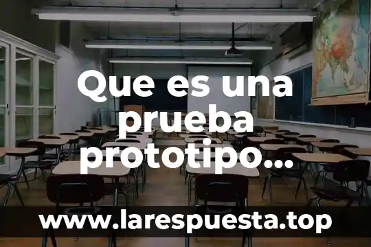 Qué es un cruzamiento de prueba 8 Que es una prueba prototipo electrica
