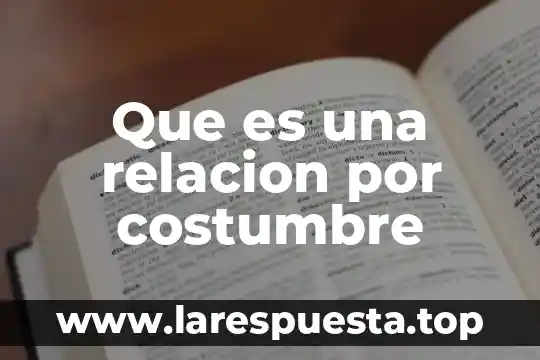 Qué es la energía cítrica de la naranja 3 Que es una relacion por costumbre