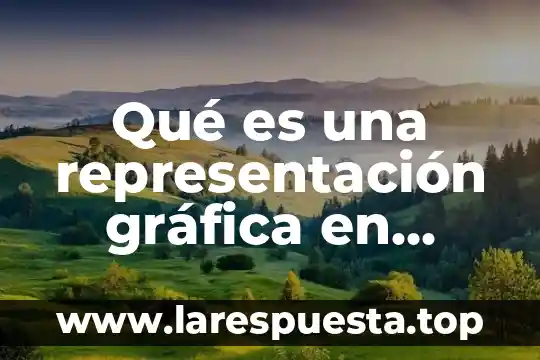 Qué es una representación gráfica en estadística