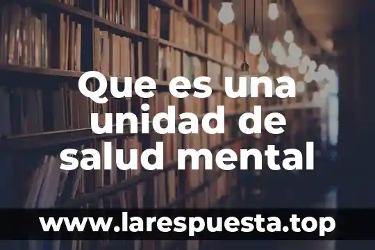 Que es una unidad de disco interna y externa 8 Que es una unidad de salud mental