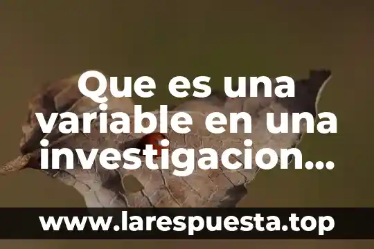Qué es la lógica aristotélica 6 Que es una variable en una investigacion cientifica