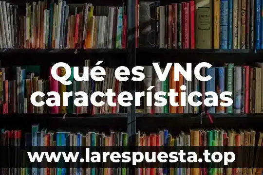 Que es propaganda caracteristicas 7 Qué es VNC características